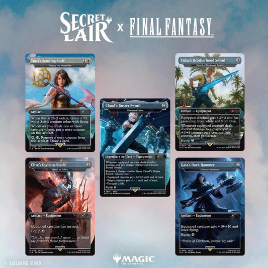 Magic Secret Lair: Final Fantasy: Weapons