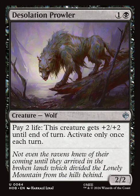 Desolation Prowler #64 [HOB] [ESP] NM Foil