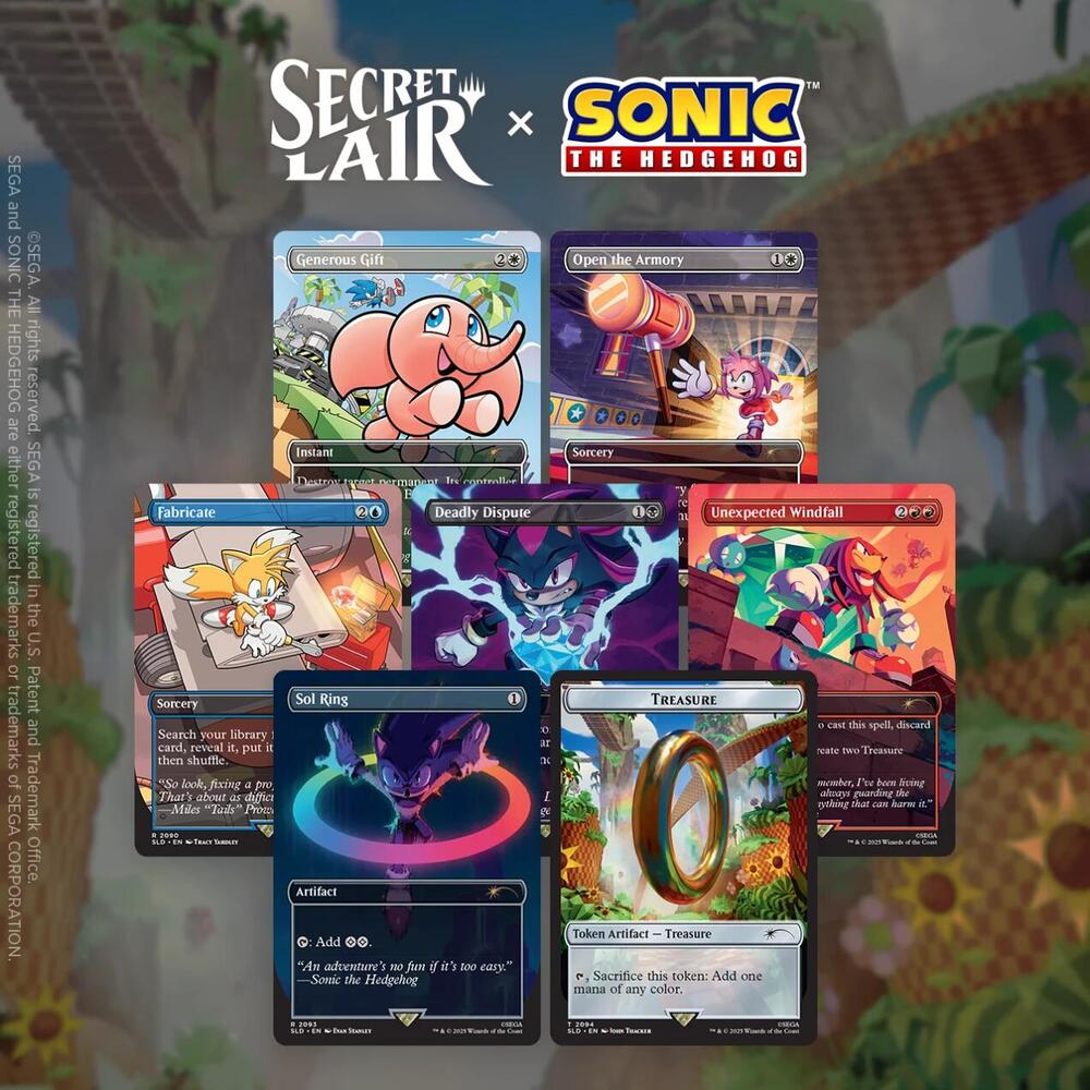 Magic Secret Lair: Sonic: Chasing Adventure