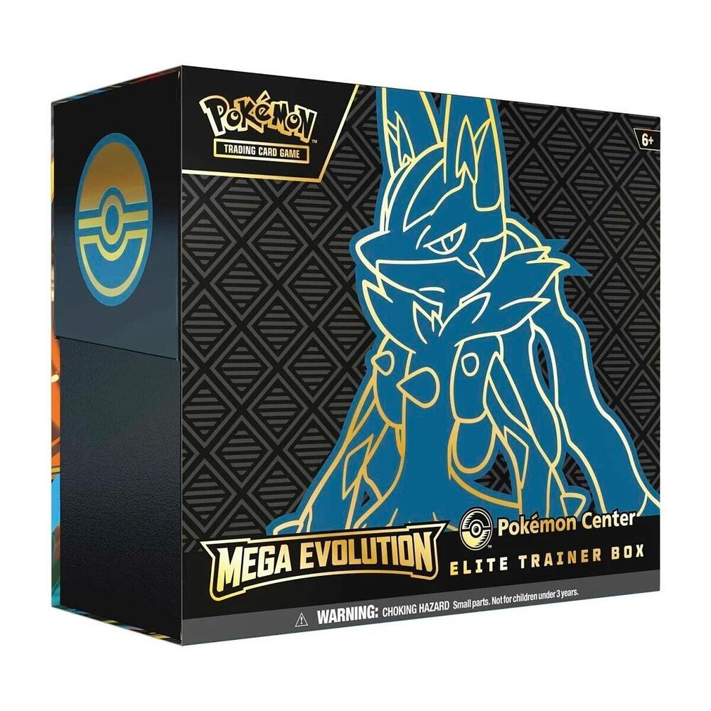 Pokémon TCG Mega Evolution — Pokemon Center Elite Trainer Box [Mega Lucario] — En Inglés