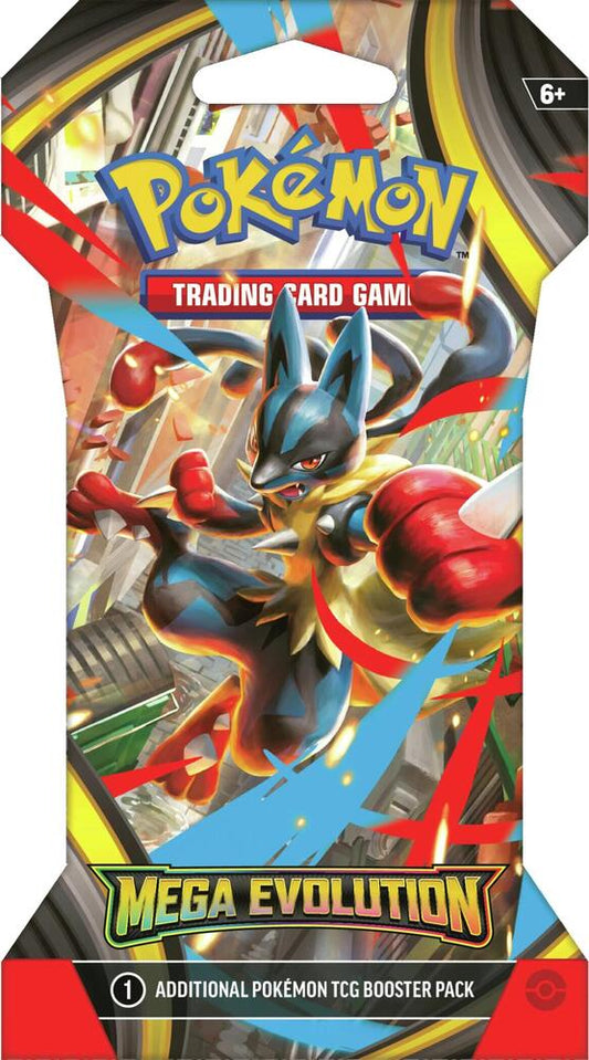 Pokémon TCG Mega Evolution — Sleeved Booster Pack — En Inglés