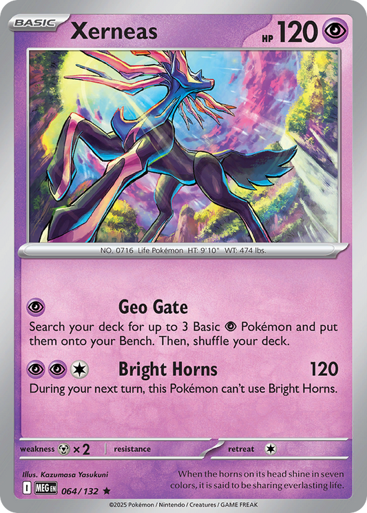 Xerneas #64 [ME1] [ESP] NM Holo