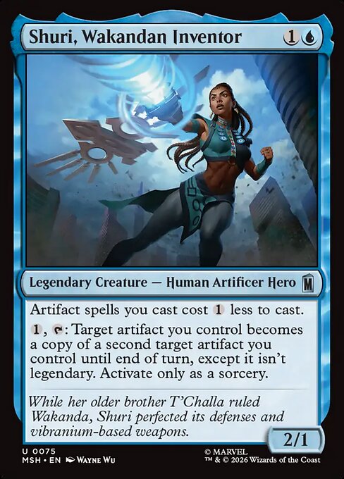 Shuri, Wakandan Inventor #75 [MSH] [ESP] NM