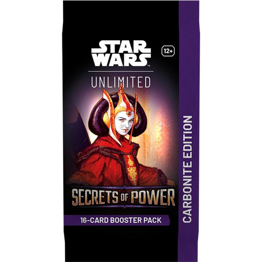 Star Wars Unlimited — Secrets of Power: Carbonite Booster Pack (Inglés)