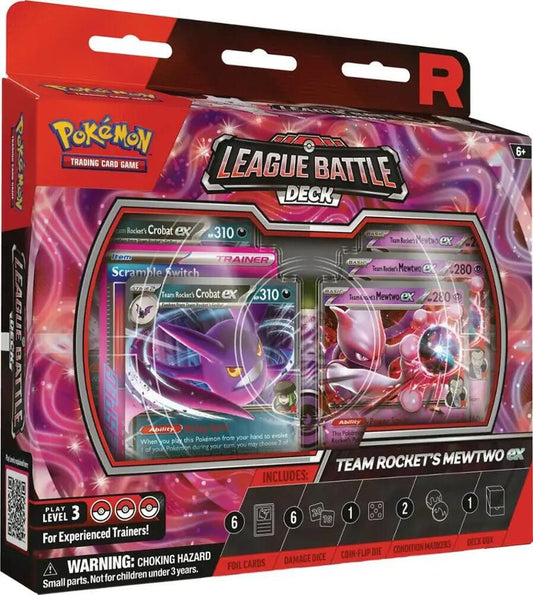 Pokémon TCG — Team Rocket's Mewtwo ex League Battle Deck