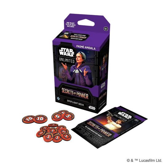Star Wars Unlimited — Secrets of Power: Spotlight Deck Padmé Amidala (Inglés)