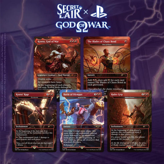 Magic Secret Lair: God of War: Greek