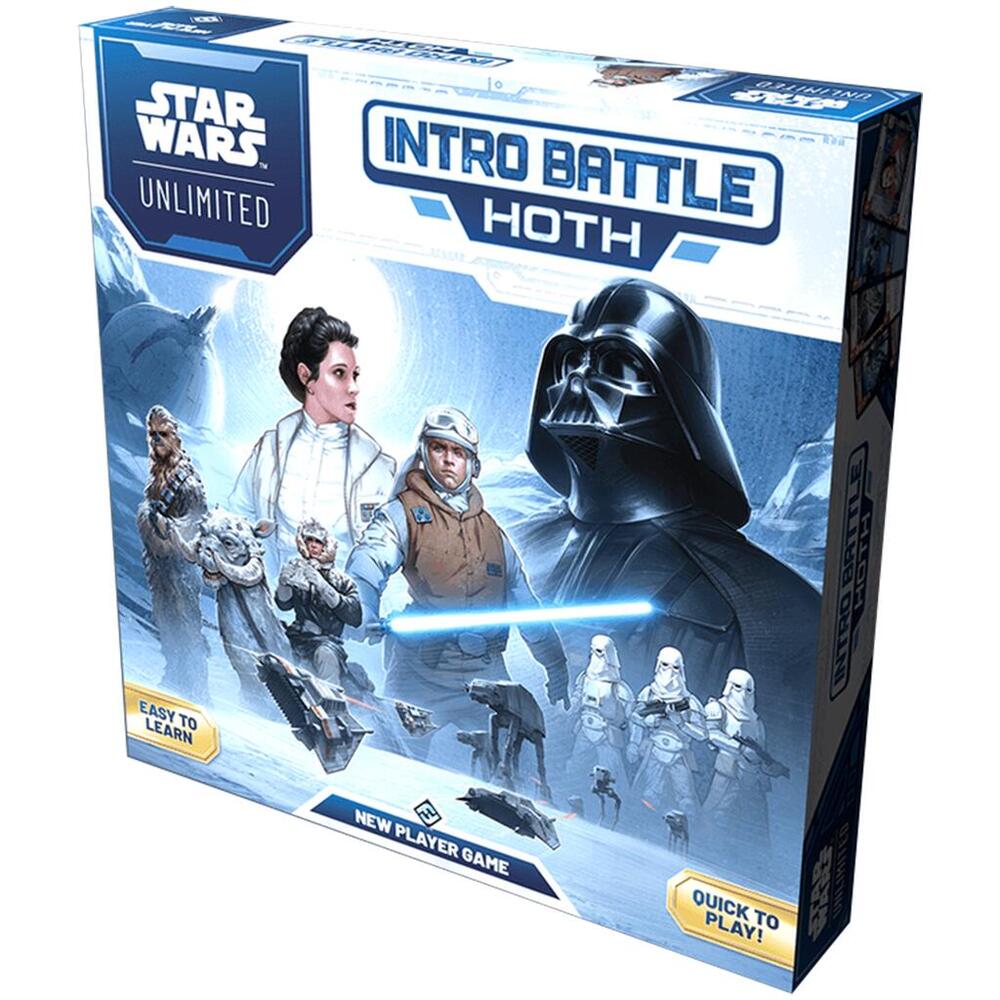 Star Wars Unlimited — Intro Battle: Hoth — Learn to Play Kit (Inglés)