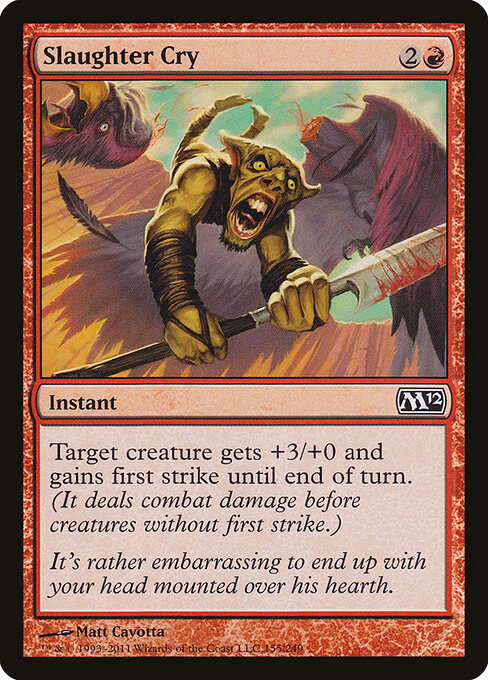 Slaughter Cry #155 [M12] [ENG] NM