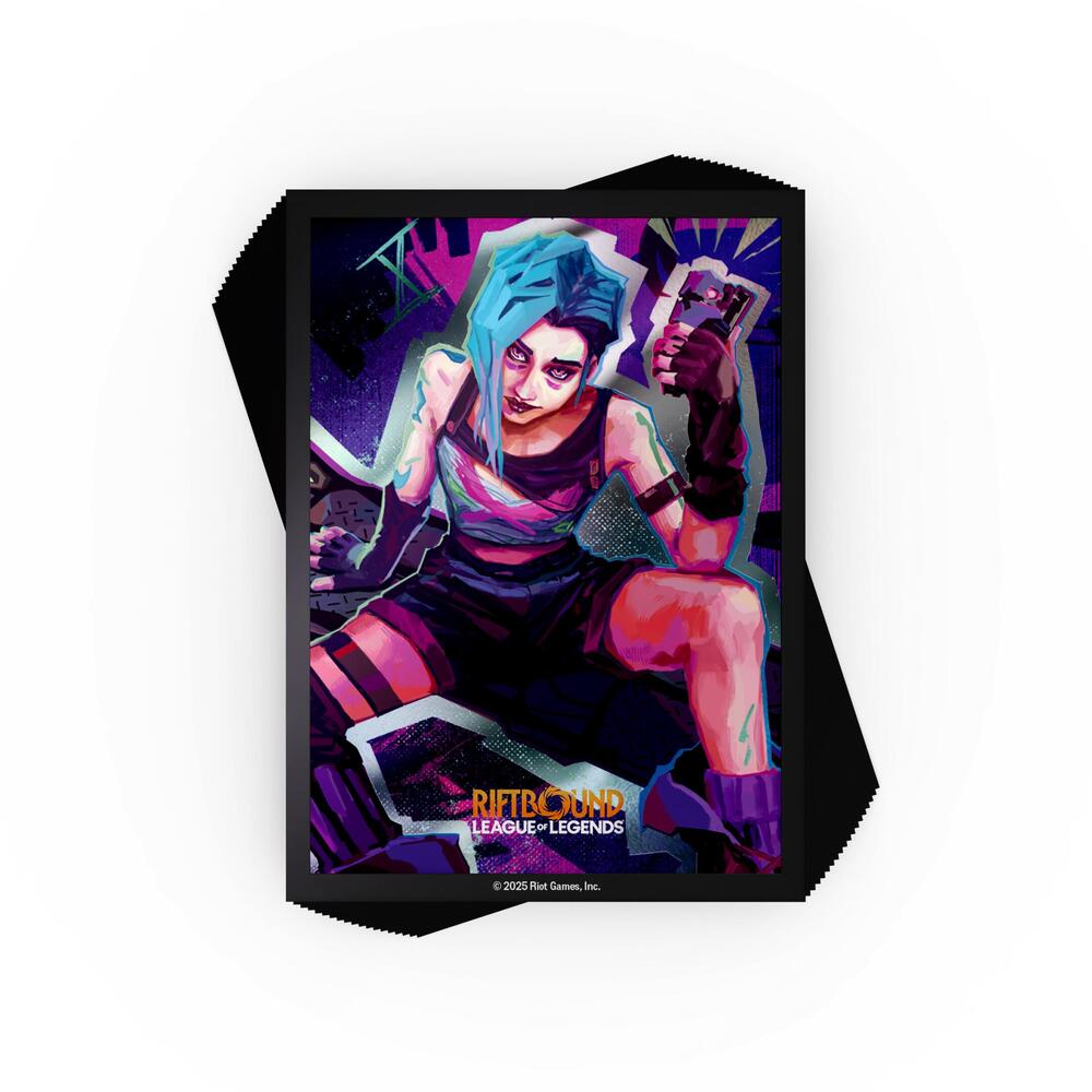 Riftbound (League of Legends) — Card Sleeves: Riftbound- Origins- Jinx Art