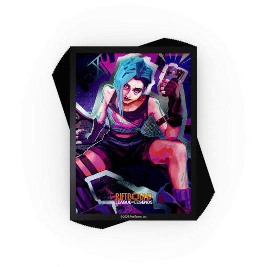 Riftbound (League of Legends) — Card Sleeves: Riftbound- Origins- Jinx Art