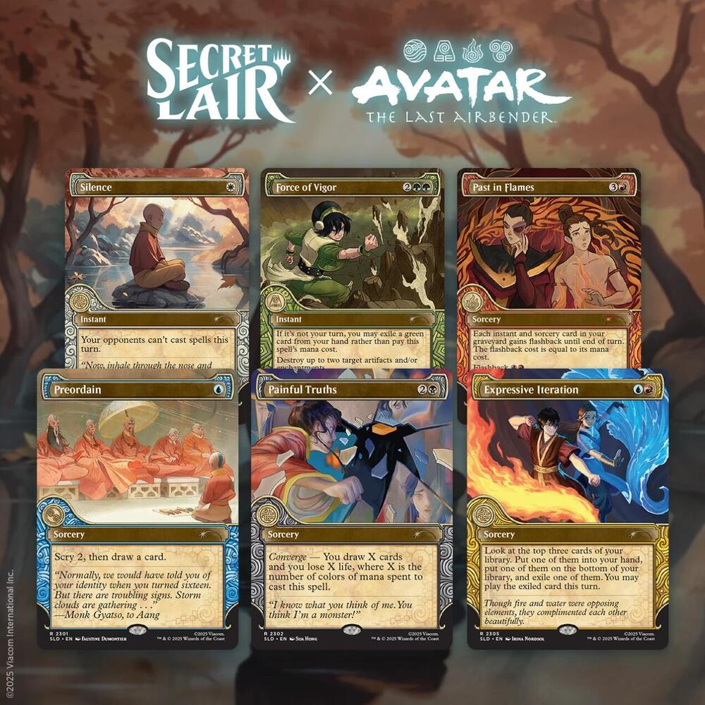 Magic Secret Lair: Avatar: The Last Airbender: One with the Elements
