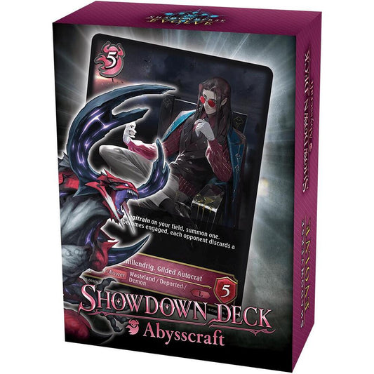Shadowverse: Evolve — Shadowverse Evolve: Showdown Deck- Abysscraft