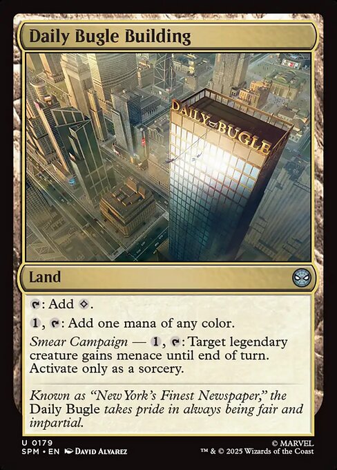 Daily Bugle Building #179 [SPM] [ESP] NM