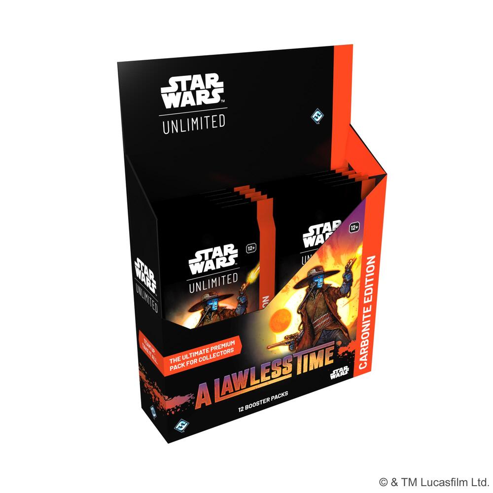 Star Wars Unlimited — A Lawless Time: Carbonite Booster Display (Inglés)