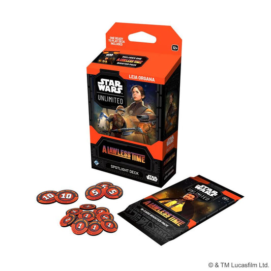 Star Wars Unlimited — A Lawless Time: Spotlight Deck Leia Organa (Inglés)