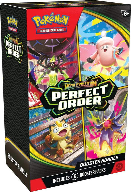 Pokémon TCG — Mega Evolution 03 Perfect Order- Booster Bundle — En Español