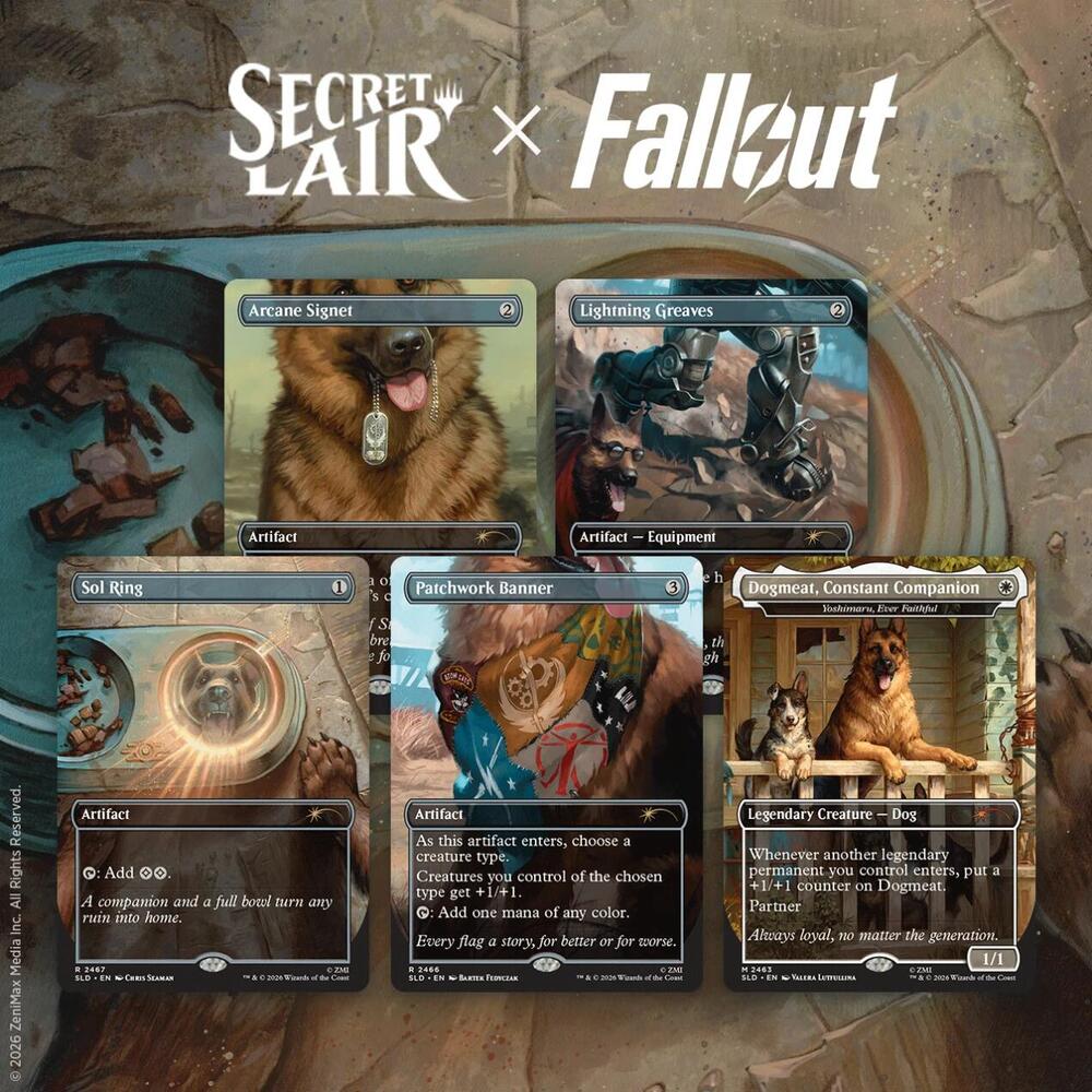Magic Secret Lair: Fallout: Greet the Dog