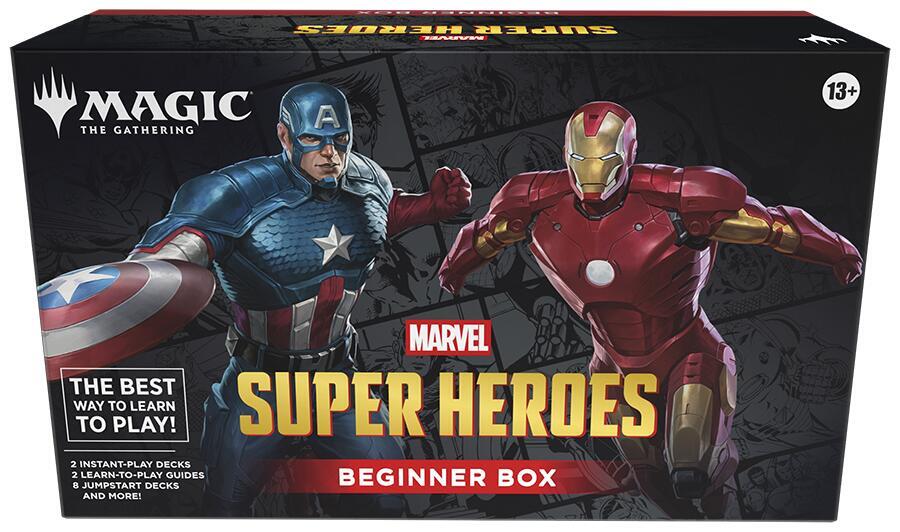 Magic: The Gathering — Universes Beyond- Marvel Super Heroes Beginner Box — En Español