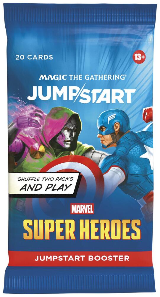 Marvel Super Heroes — Jumpstart Booster (sobre)