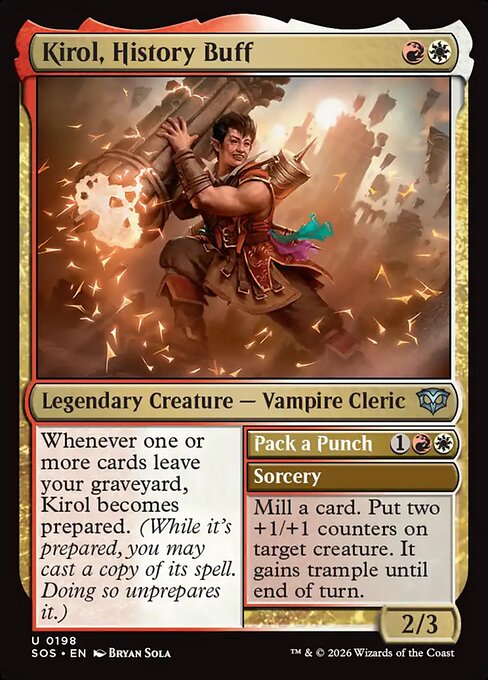 Kirol, History Buff // Pack a Punch #198 [SOS] [ENG] NM