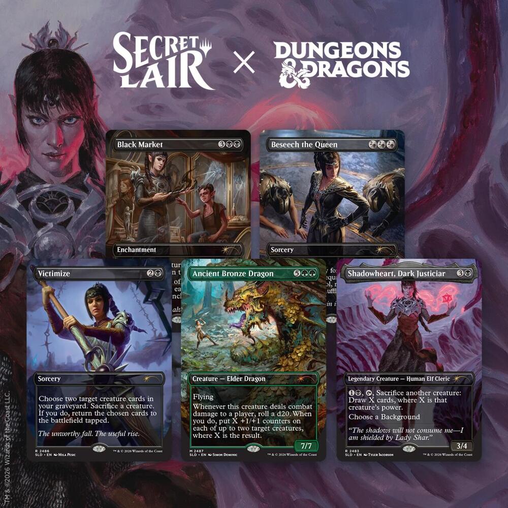 Magic Secret Lair: Dungeons & Dragons: Shadowheart's Devotion