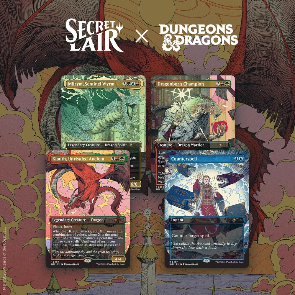 Magic Secret Lair: Dungeons & Dragons: Whispers in Candlekeep