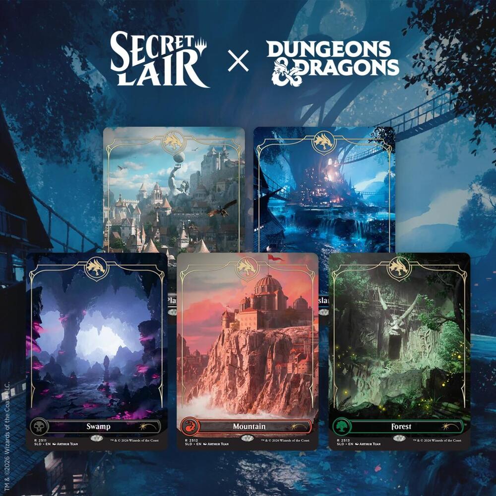 Magic Secret Lair: Dungeons & Dragons: Lands of the Forgotten Realms