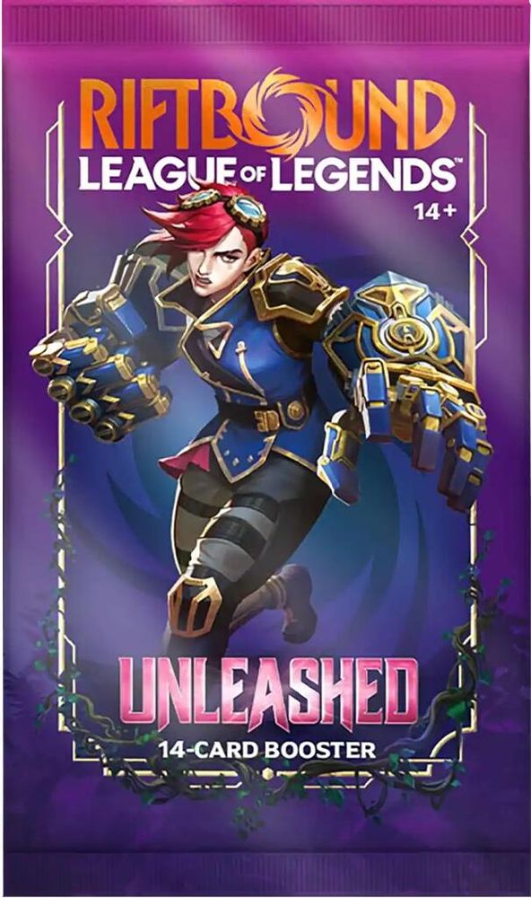 Riftbound TCG — Unleashed Booster (14 cartas)