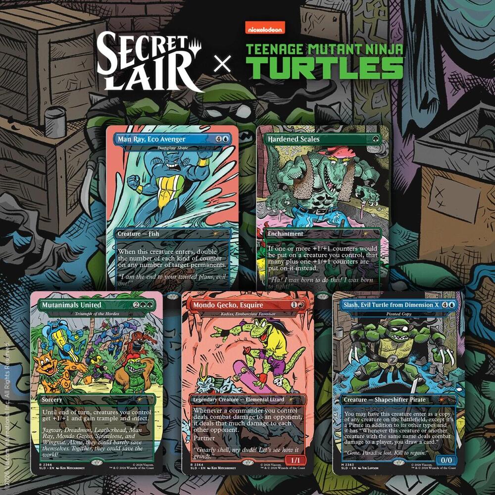Magic Secret Lair: Teenage Mutant Ninja Turtles: The Mighty Mutanimals
