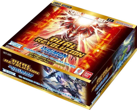 Digimon Card Game — Booster Display DUAL REVOLUTIUON (BT-25)