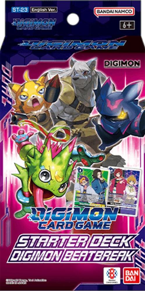 Digimon Card Game — Starter Deck DIGIMON BEATBREAK (ST23) 8ct