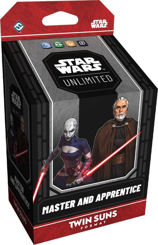 Star Wars Unlimited — Twin Suns: Master and Apprentice Deck (Inglés)