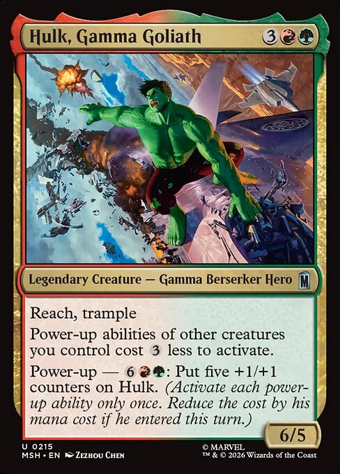 Hulk, Gamma Goliath #215 [MSH] [ENG] NM
