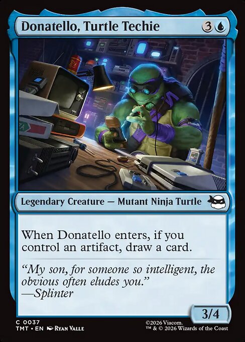 Donatello, Turtle Techie #37 [TMT] [ENG] NM Foil