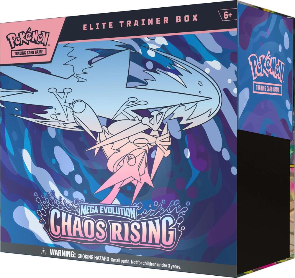 Pokémon TCG — Mega Evolution 04 Chaos Rising- Elite Trainer Box — En Español