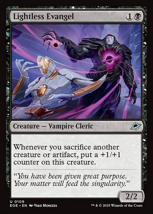 Lightless Evangel #109 [EOE] [ENG] NM Foil