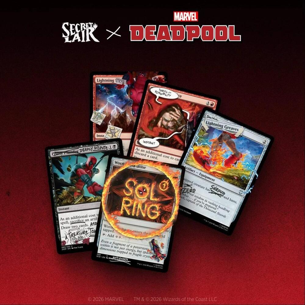 Magic Secret Lair: Marvel's Deadpool: I Fixed It (You're Welcome)