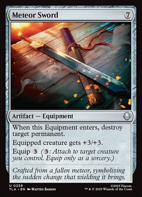 Meteor Sword #258 [TLA] [ENG] NM