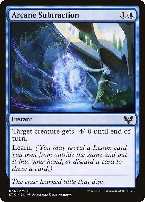 Arcane Subtraction #36 [STX] [ENG] NM
