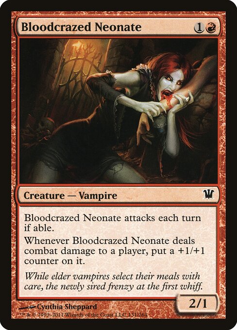 Bloodcrazed Neonate #131 [ISD] [ESP] NM