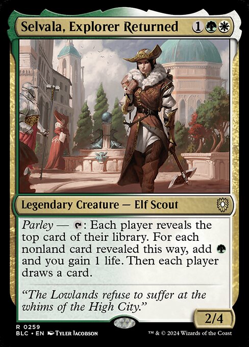 Selvala, Explorer Returned #259 [BLC] [ENG] NM