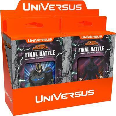 UniVersus — Set 9- My Hero Academia- Final Battle- Challenger Series Display