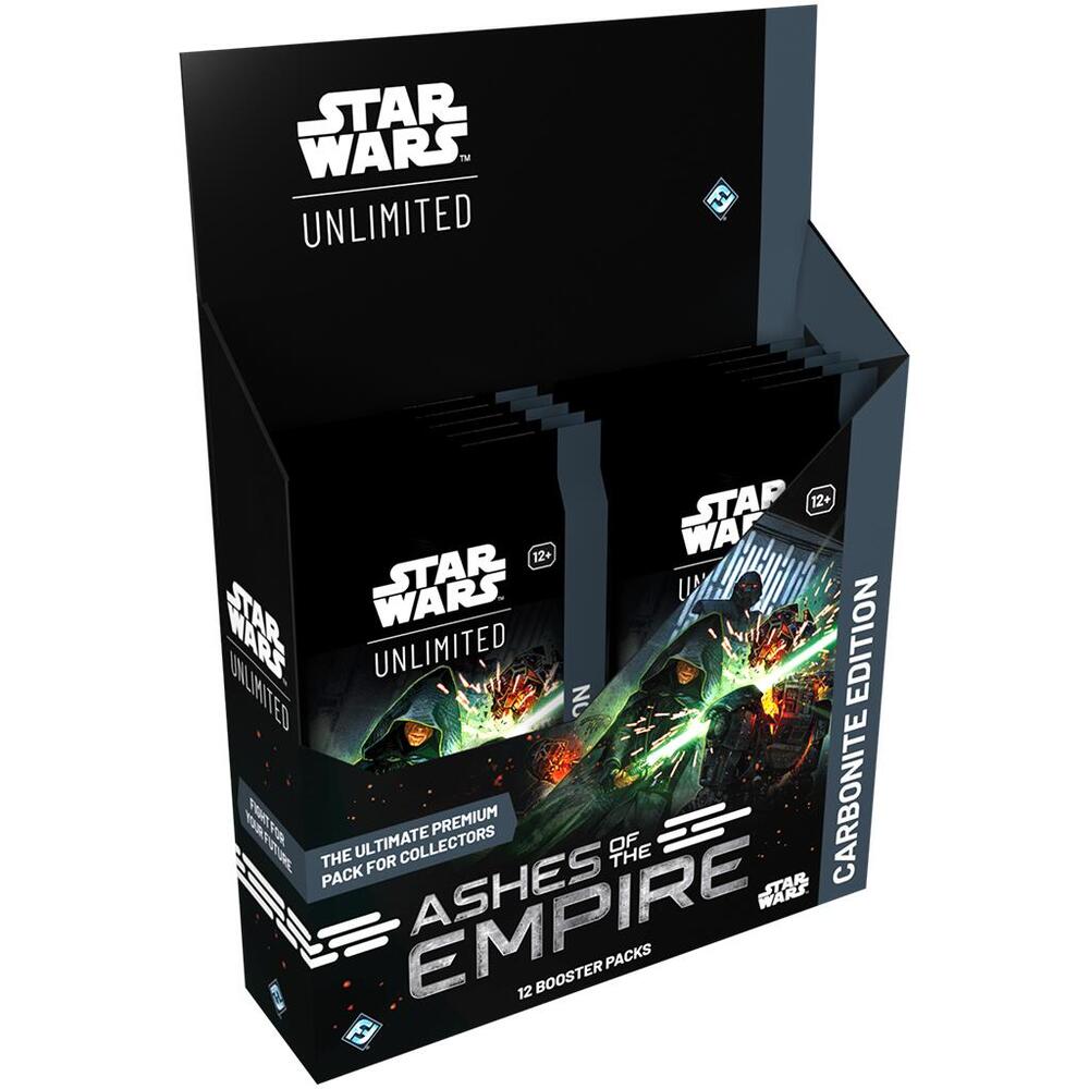 Star Wars Unlimited — Ashes of the Empire: Carbonite Booster Display (Inglés)