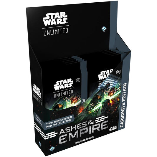 Star Wars Unlimited — Ashes of the Empire: Carbonite Booster Display (Inglés)