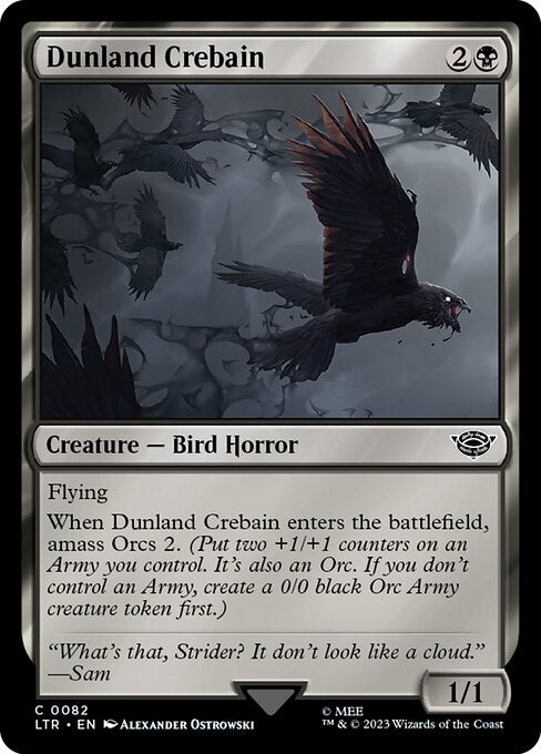 Dunland Crebain #82 [LTR] [ENG] NM