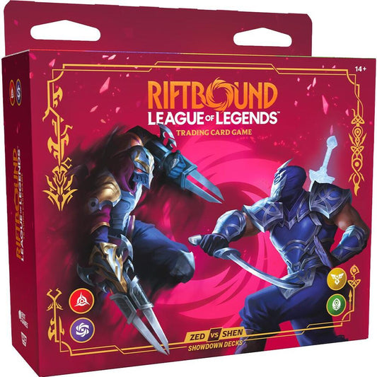 Riftbound (League of Legends) — Set 4 Vendetta: Showdown Decks Zed vs Shen