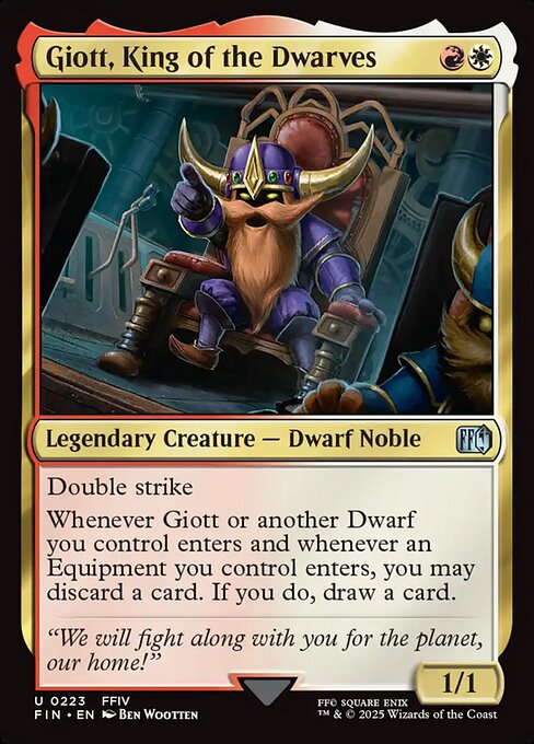 Giott, King of the Dwarves #223 [FIN] [ENG] NM