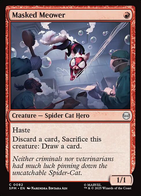 Masked Meower #82 [SPM] [ENG] NM Foil