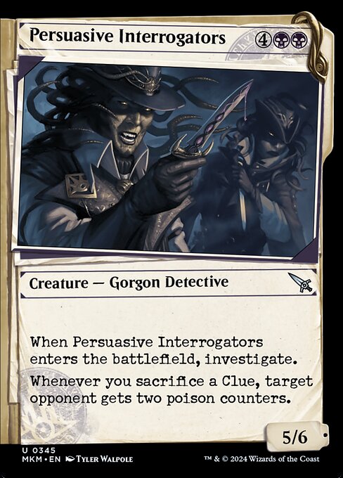 Persuasive Interrogators #345 [MKM] [ENG] NM